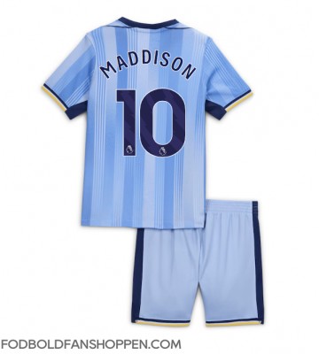 Tottenham Hotspur James Maddison #10 Udebanetrøje Børn 2024-25 Kortærmet (+ Korte bukser)